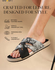 Eeken Women Lightweight Stylish Cross Strap Sandals