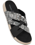 Eeken Women Lightweight Stylish Cross Strap Sandals