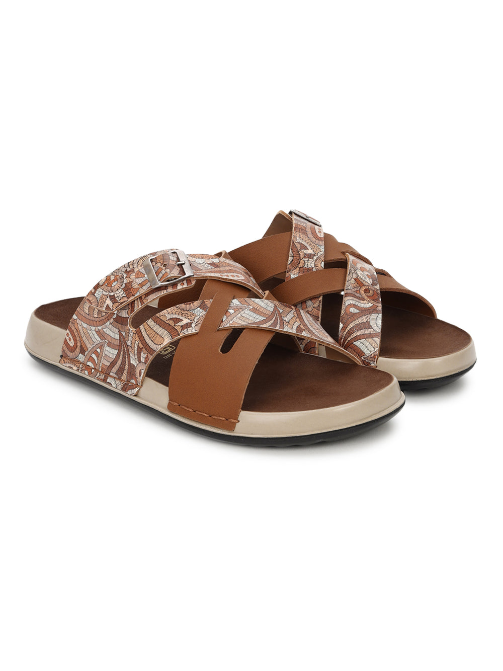 Eeken Women Lightweight Stylish Cross Strap Sandals