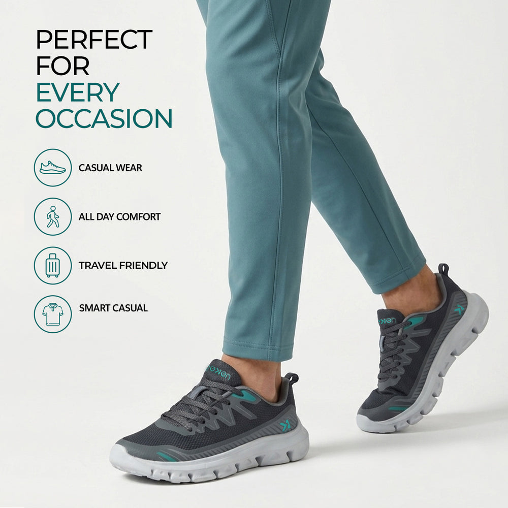 Paragon Men's Sports Shoes | Light &amp; Soft Cushion Sole