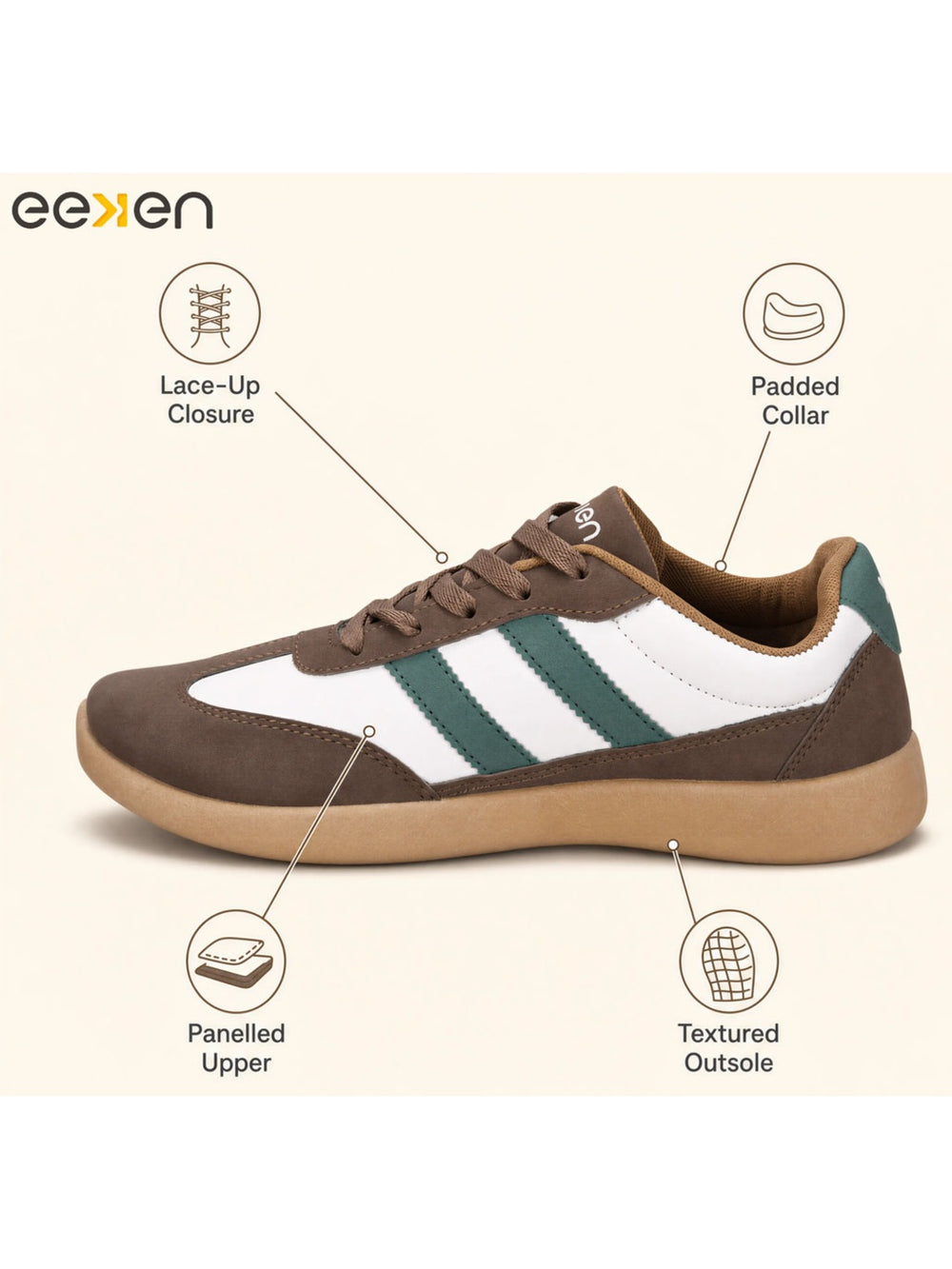 Paragon Eeken Men Casual Comfortable Retro Sneakers for Daily Outdoor Wear Use
