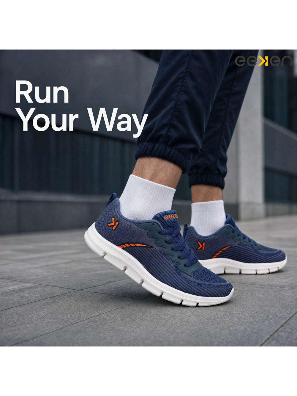Paragon Eeken Men Comfortable Lightweight Sports Running Shoes for Training