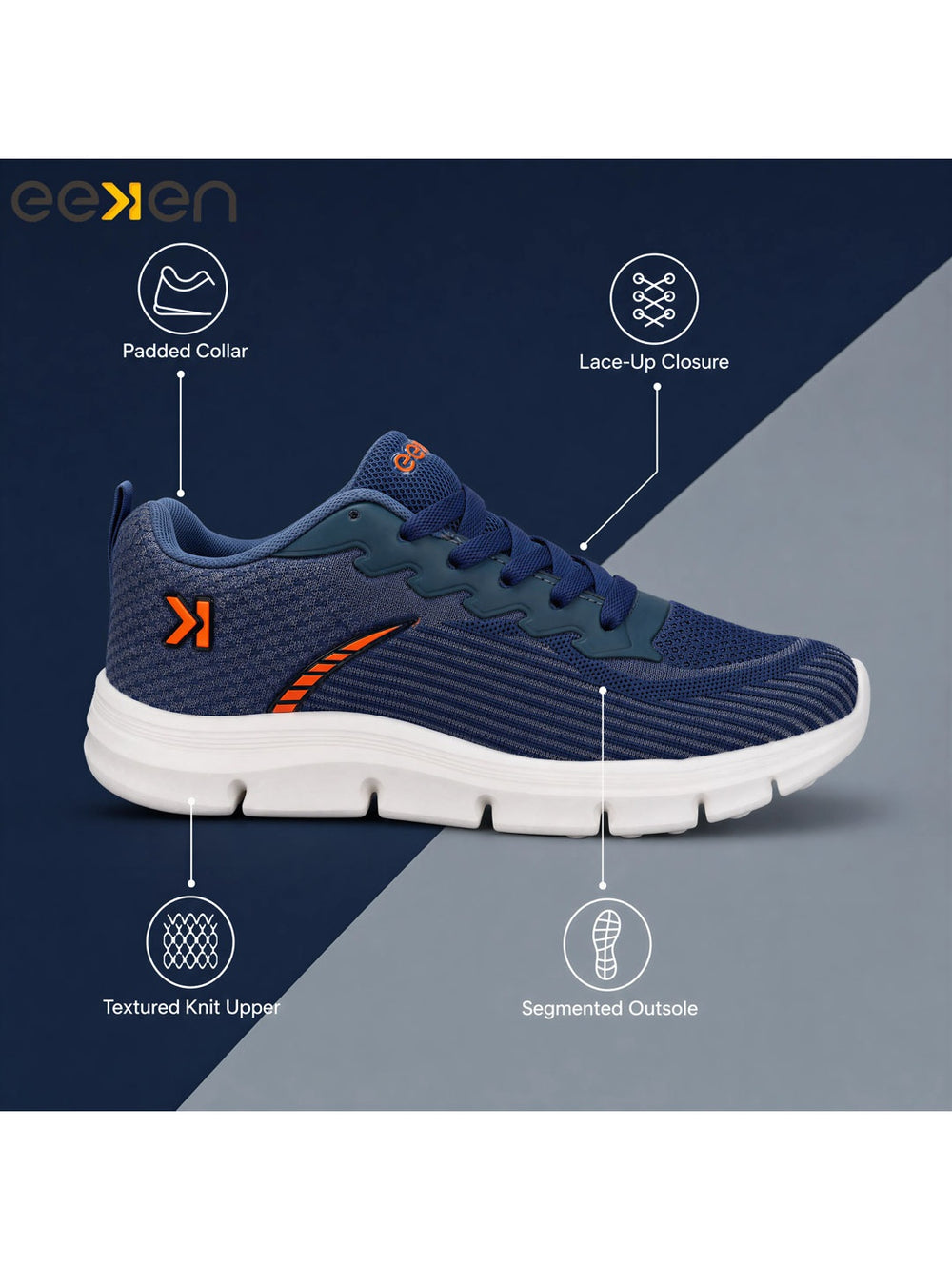 Paragon Eeken Men Comfortable Lightweight Sports Running Shoes for Training