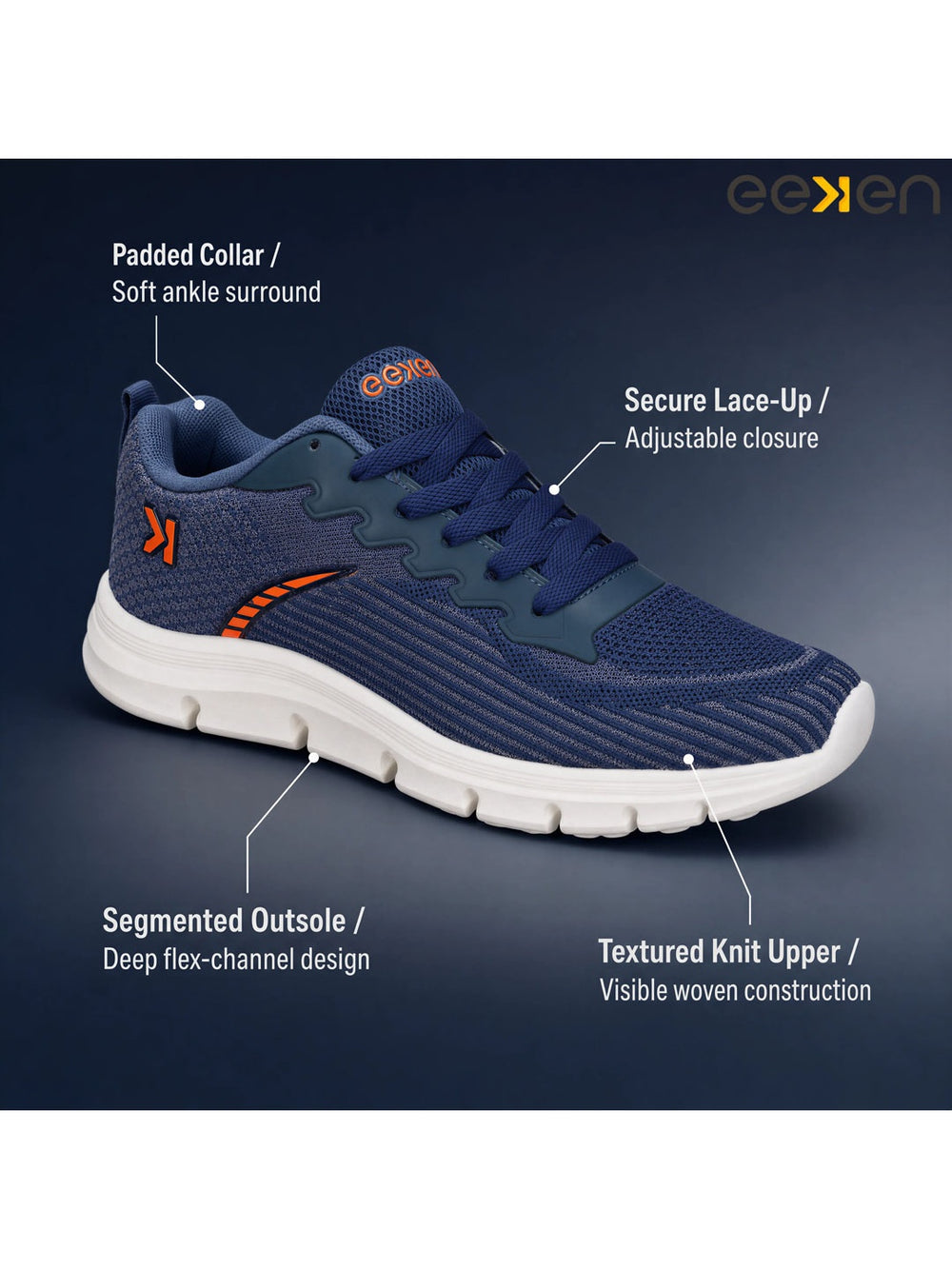 Paragon Eeken Men Comfortable Lightweight Sports Running Shoes for Training
