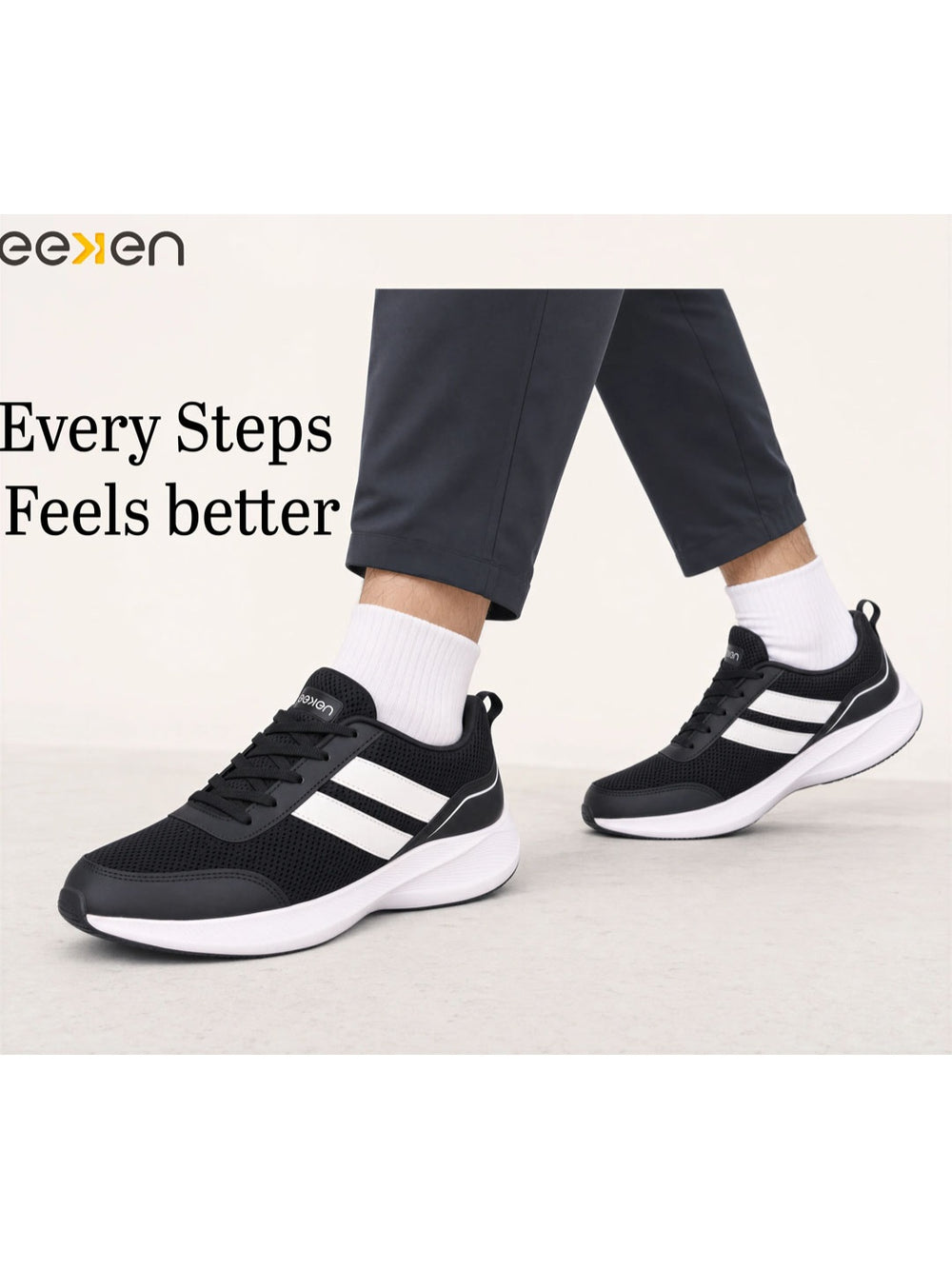 Paragon Eeken Men Comfortable Lightweight Cushioned Running Shoes for Daily