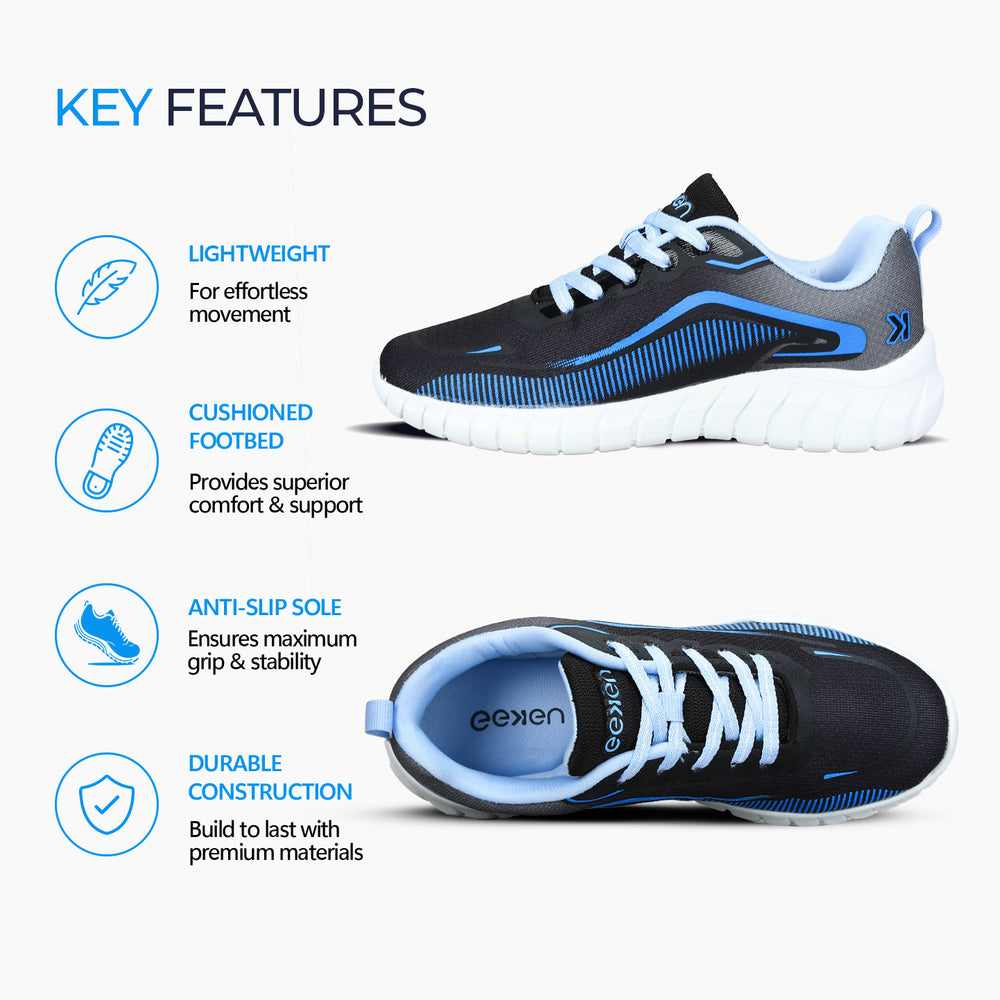 Paragon Women's Walking Shoes | Lace-Up | Lightweight