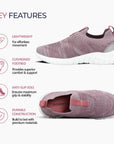 Paragon Women's Walking Shoes | Lightweight | Soft Cushion Sole