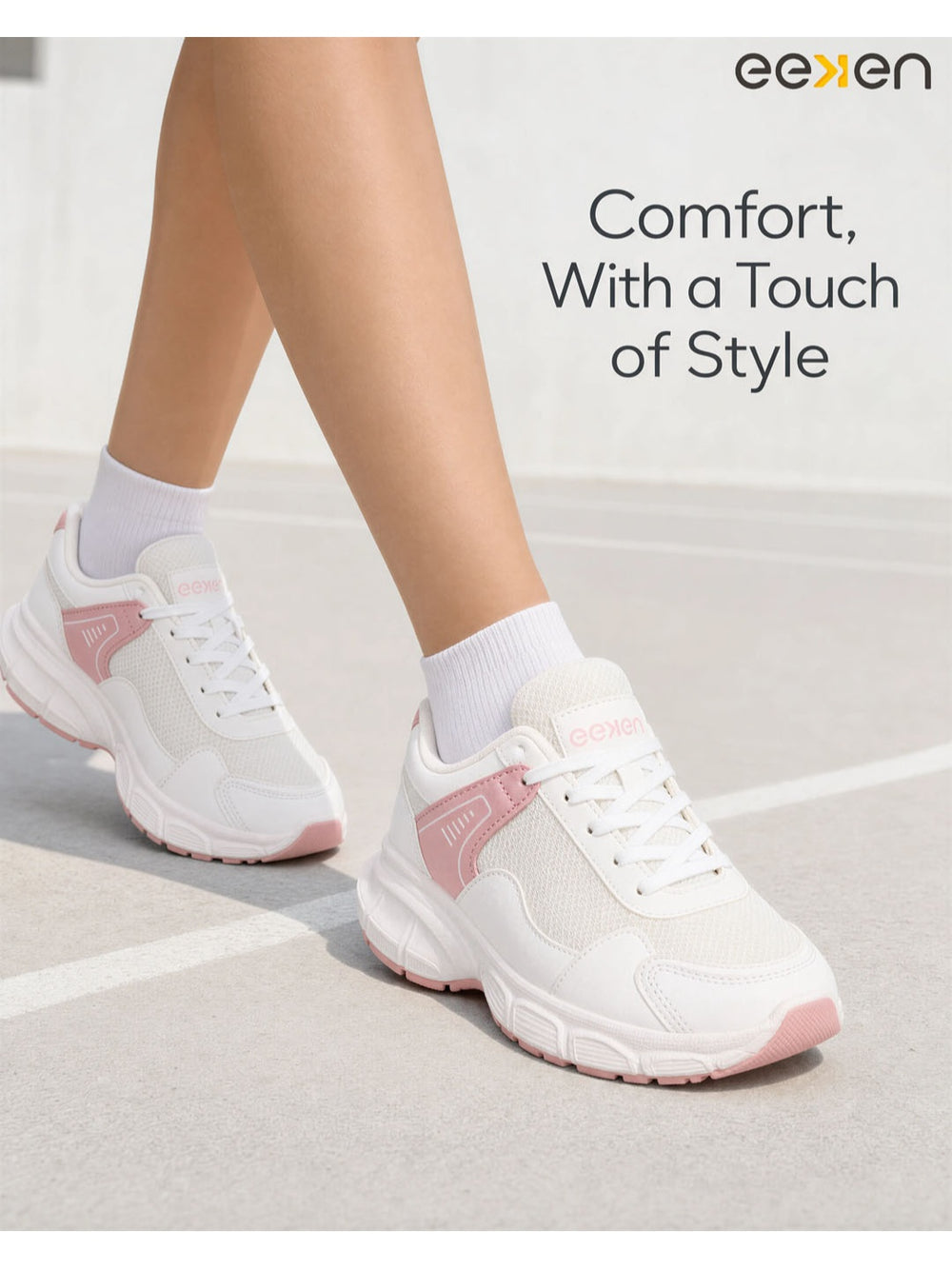 Paragon Eeken Women Comfortable Lightweight Cushioned Sports Shoes for Daily