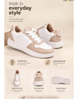 Paragon Eeken Women Casual Comfortable Cushioned Sneakers for Daily Wear Use