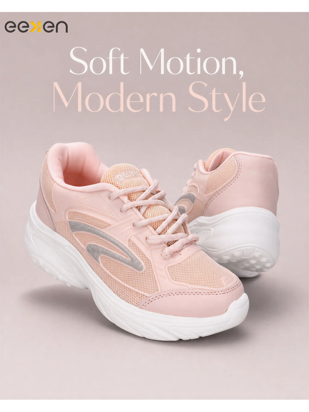 Paragon Eeken Women Comfortable Lightweight Cushioned Running Shoes for Daily