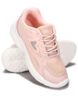 Paragon Eeken Women Comfortable Cushioned Sports Shoes with Heart Accent Design