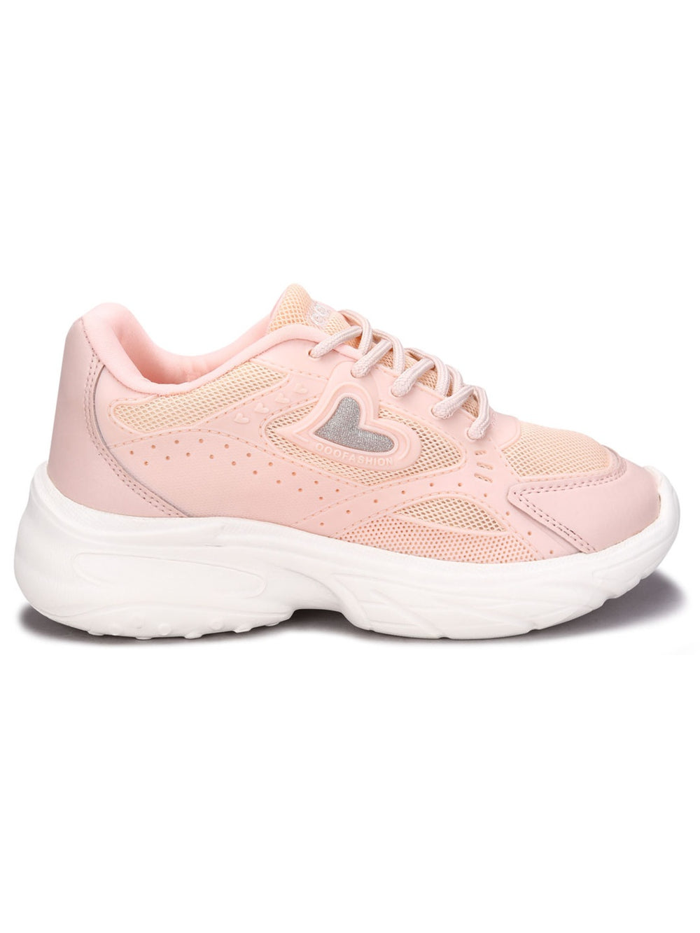 Paragon Eeken Women Comfortable Cushioned Sports Shoes with Heart Accent Design
