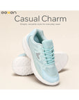 Paragon Eeken Women Comfortable Cushioned Sports Shoes with Heart Accent Design