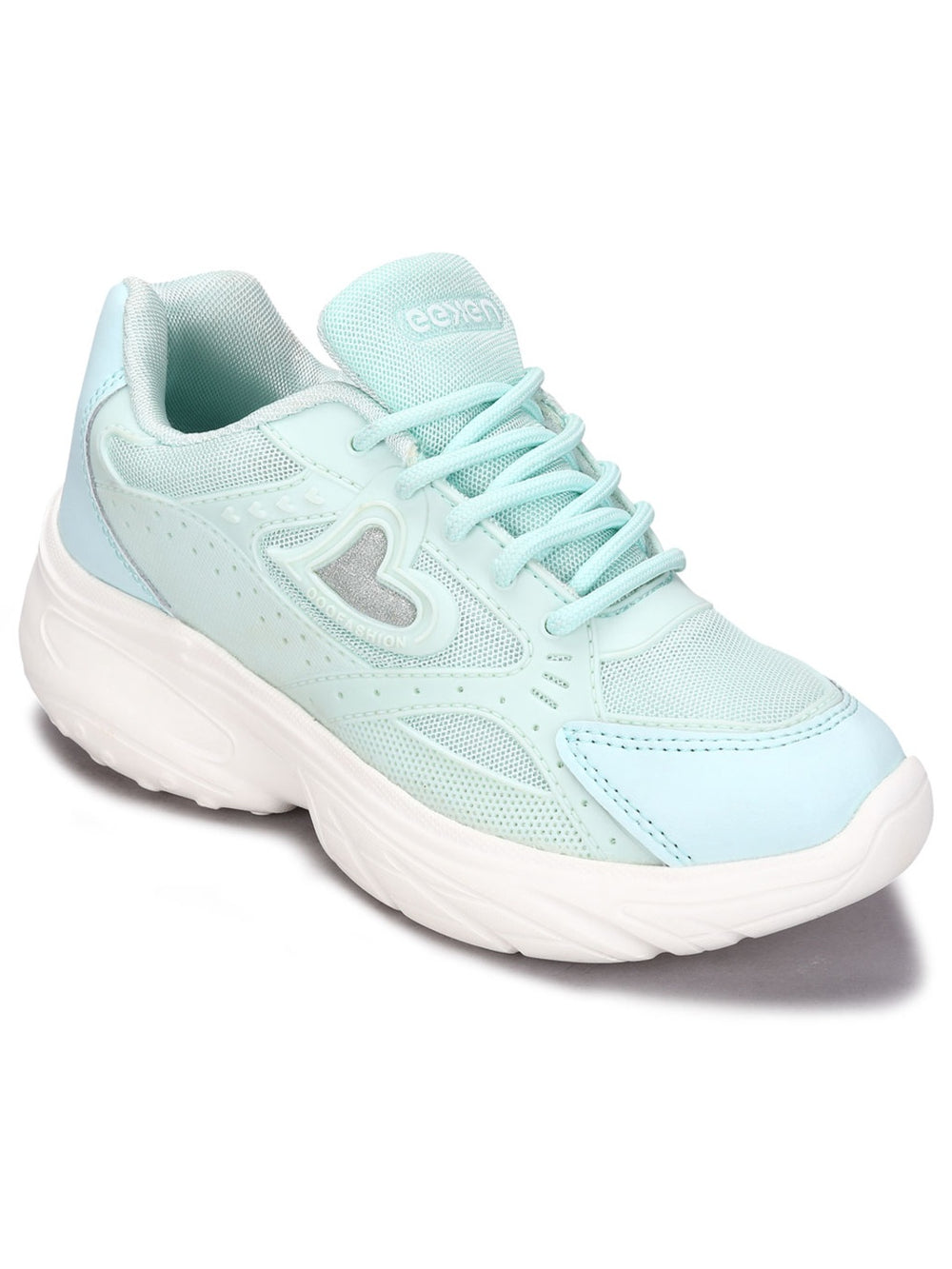 Paragon Eeken Women Comfortable Cushioned Sports Shoes with Heart Accent Design