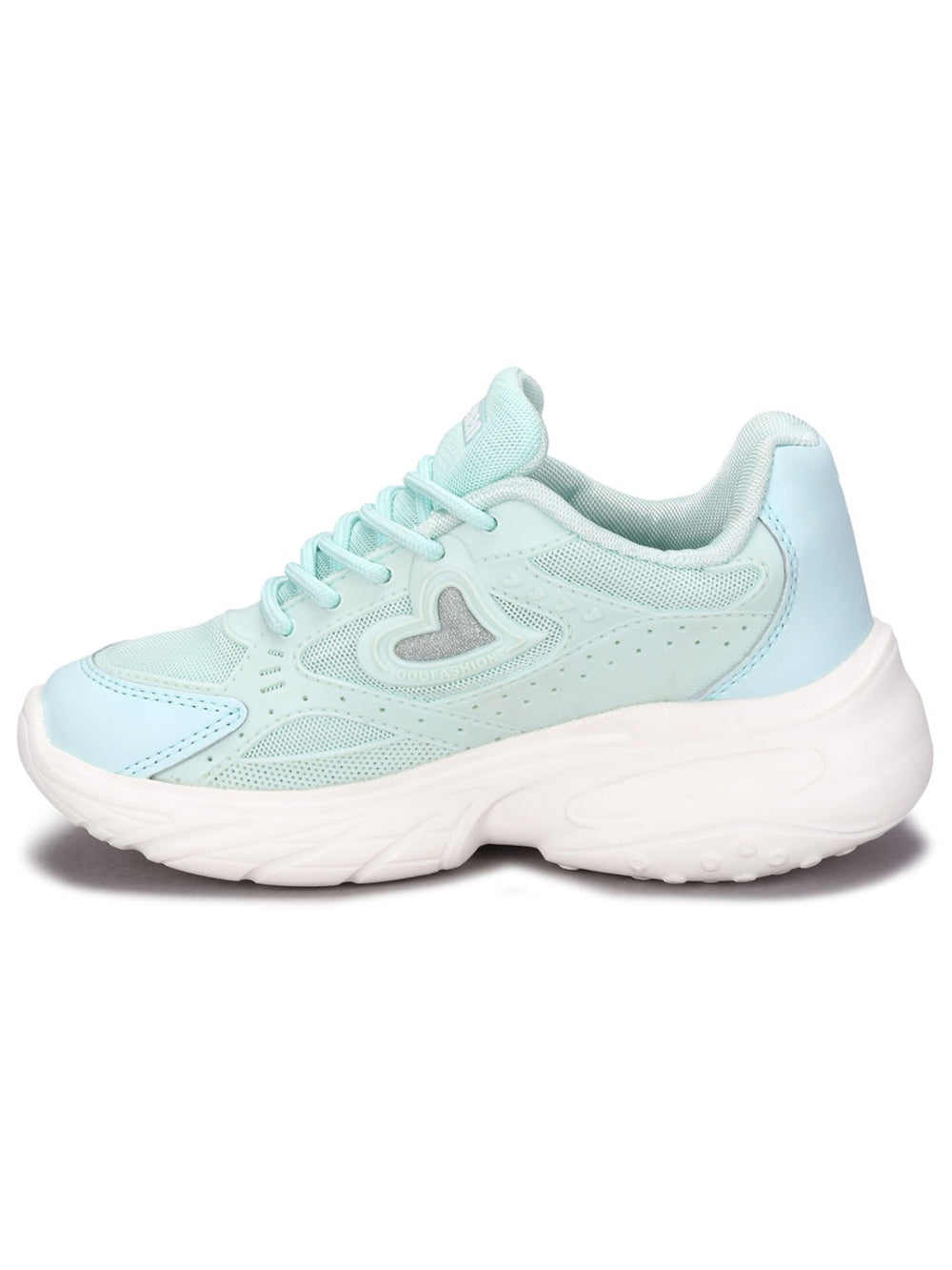 Paragon Eeken Women Comfortable Cushioned Sports Shoes with Heart Accent Design