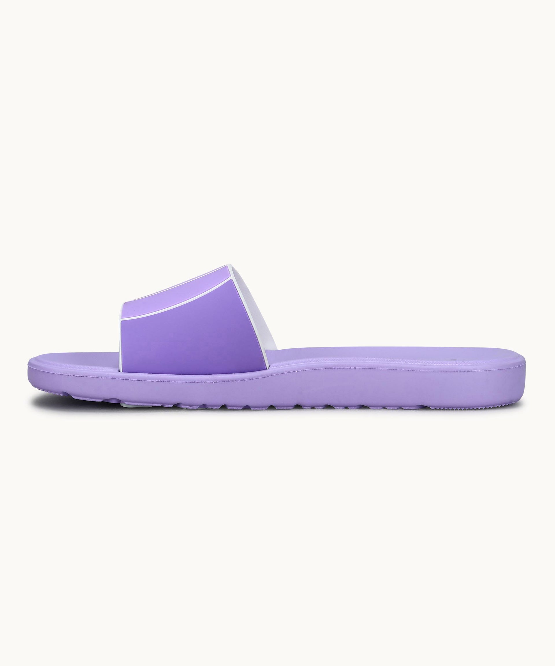 Paragon Women&#39;s Purple Sliders with Cushioned Sole for Everyday Use