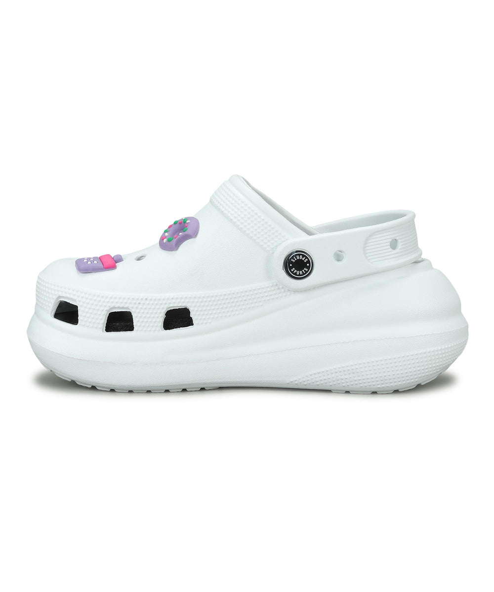 Paragon Women's White Clogs | Daily wear, Lightweight &amp; Durable