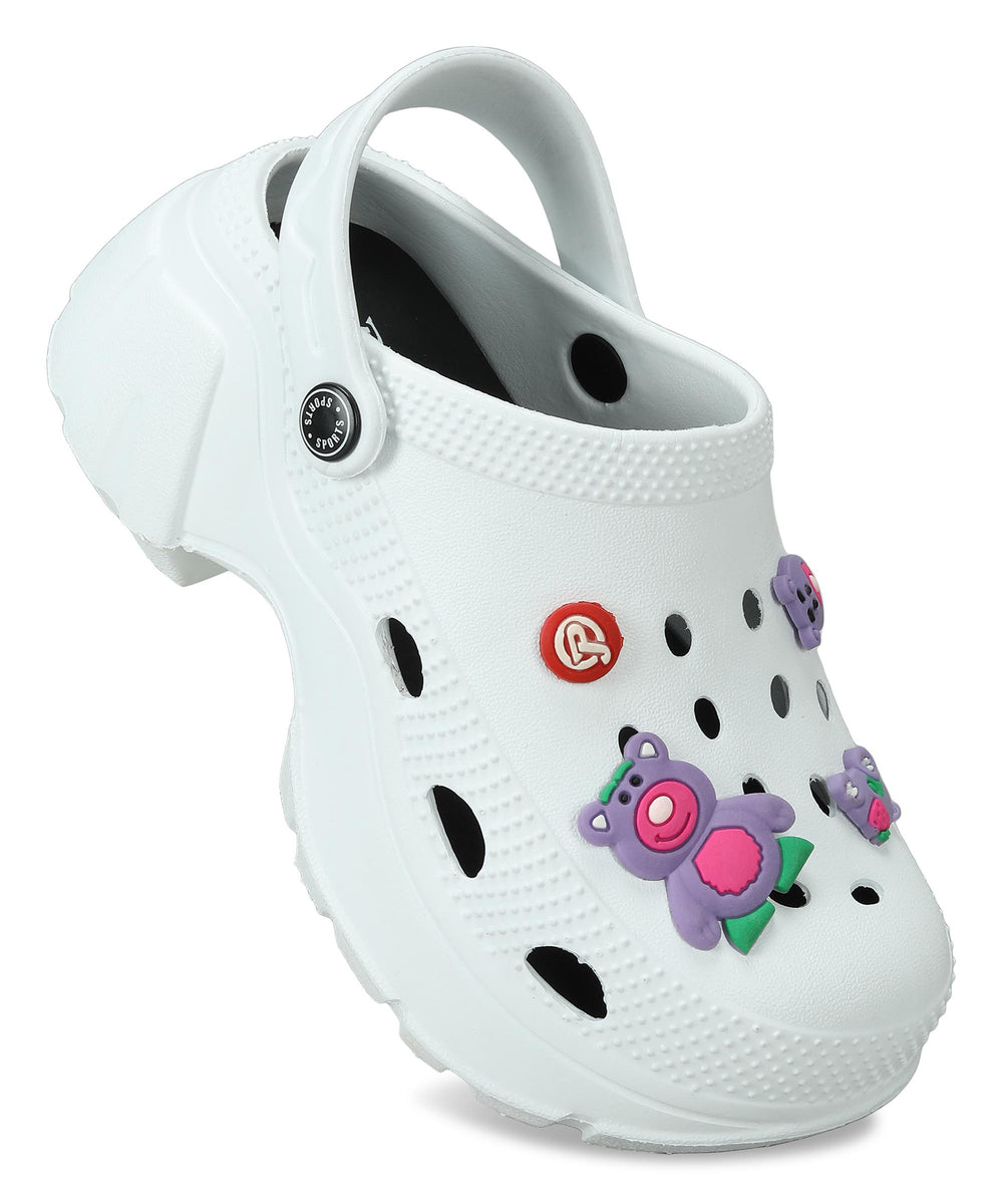 Paragon Women's White Clogs | Daily wear, Lightweight &amp; Durable