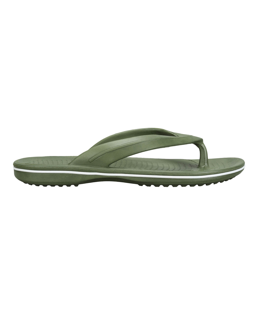 Paragon Men's Lightweight Olive Green Flip Flops for Everyday Use