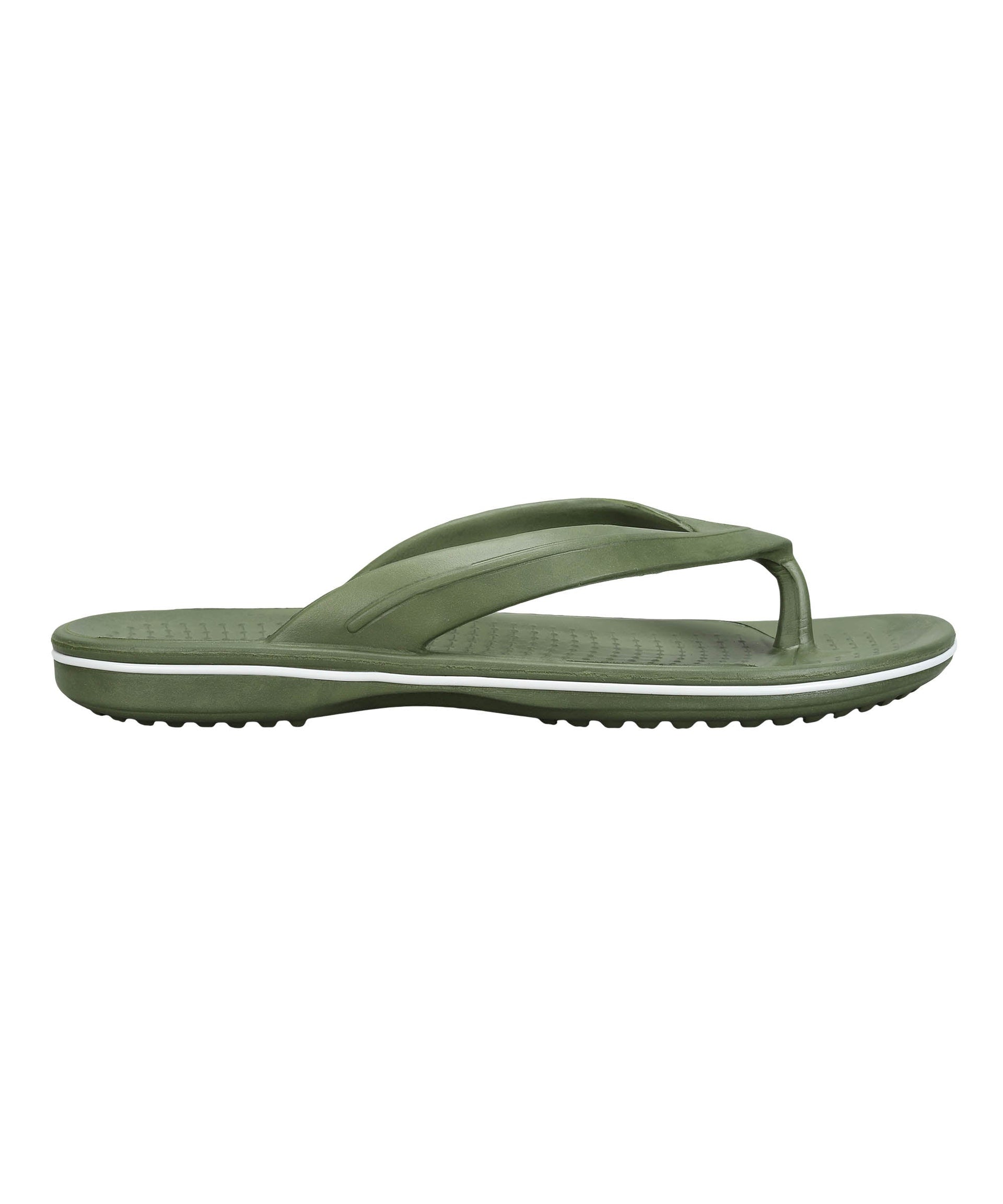 Paragon Men&#39;s Lightweight Olive Green Flip Flops for Everyday Use