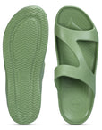 Paragon Women's Lightweight, Washable and Durable Green Slippers for Everyday Use