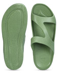EEKEN Women's Lightweight, Washable and Durable Green Slippers for Everyday Use