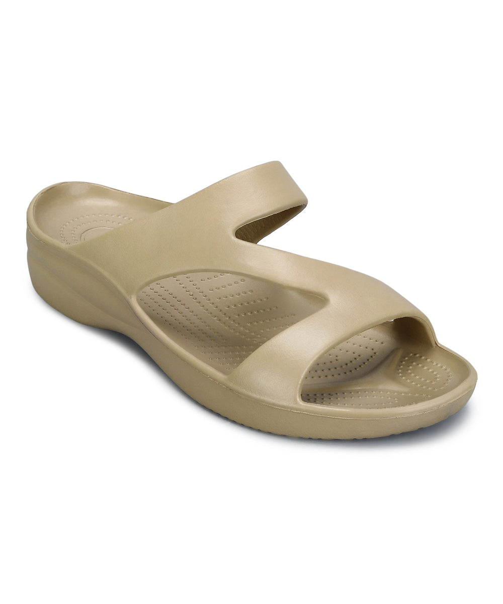 EEKEN Women's Lightweight, Washable and Durable Beige Slippers for Everyday Use