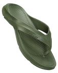 Paragon Men's Lightweight Olive Green Flip Flops for Everyday Use