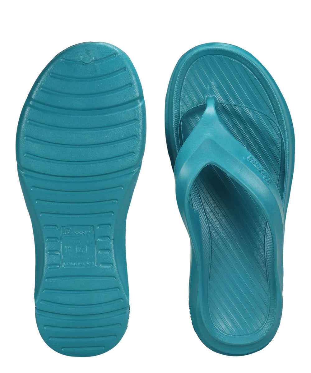 Paragon Men's Lightweight Teal Blue Flip Flops for Everyday Use