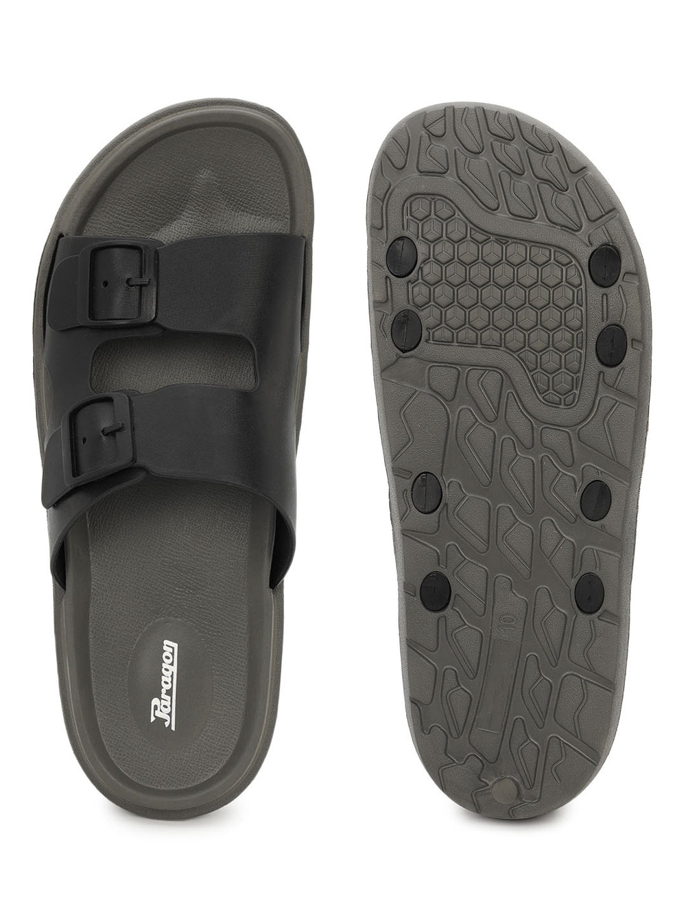 Paragon Men Sandals Comfortable Dual Buckle Strap Lightweight for Daily Outdoor Use