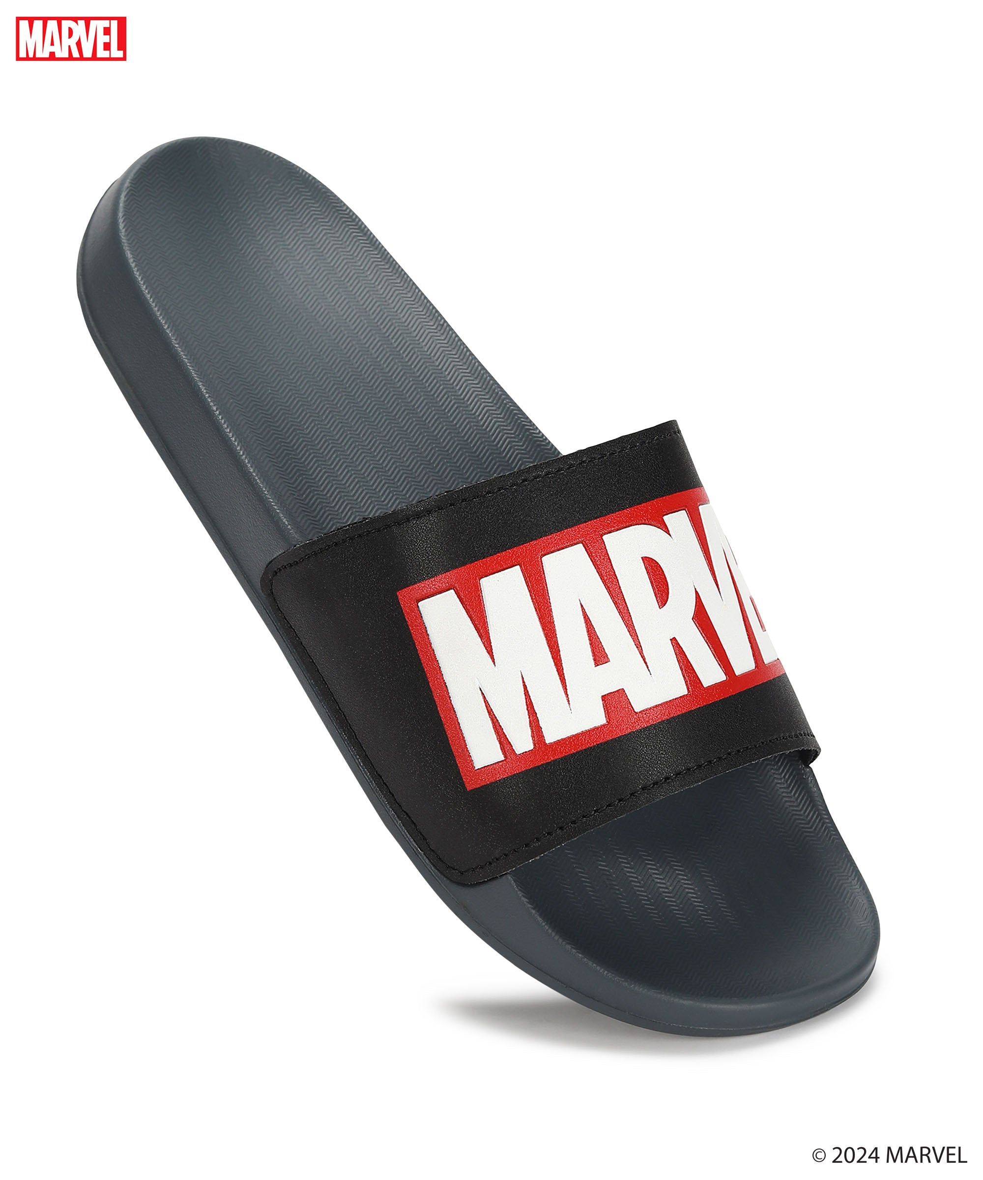 Marvel Men&#39;s Casual Sliders for Men with Comfortable Sole &amp; Sturdy Straps