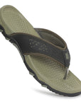 Paragon Olive Ultra-Durable Everyday Flip Flops for Men