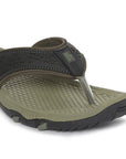 Paragon Olive Ultra-Durable Everyday Flip Flops for Men