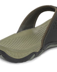 Paragon Olive Ultra-Durable Everyday Flip Flops for Men