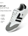 Paragon Men's Sneakers | Lightweight, Soft Cushioned & Better Grip | Daily Wear