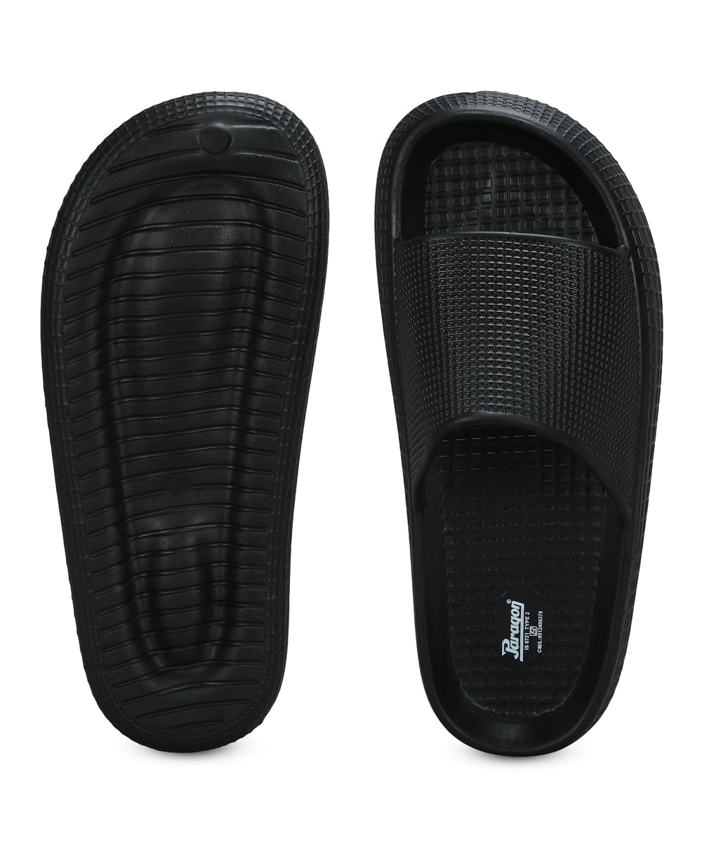 Paragon  K10912G Men Casual Sliders | Stylish Trendy Lightweight Slides | Casual &amp; Comfortable Slippers | For Everyday Use