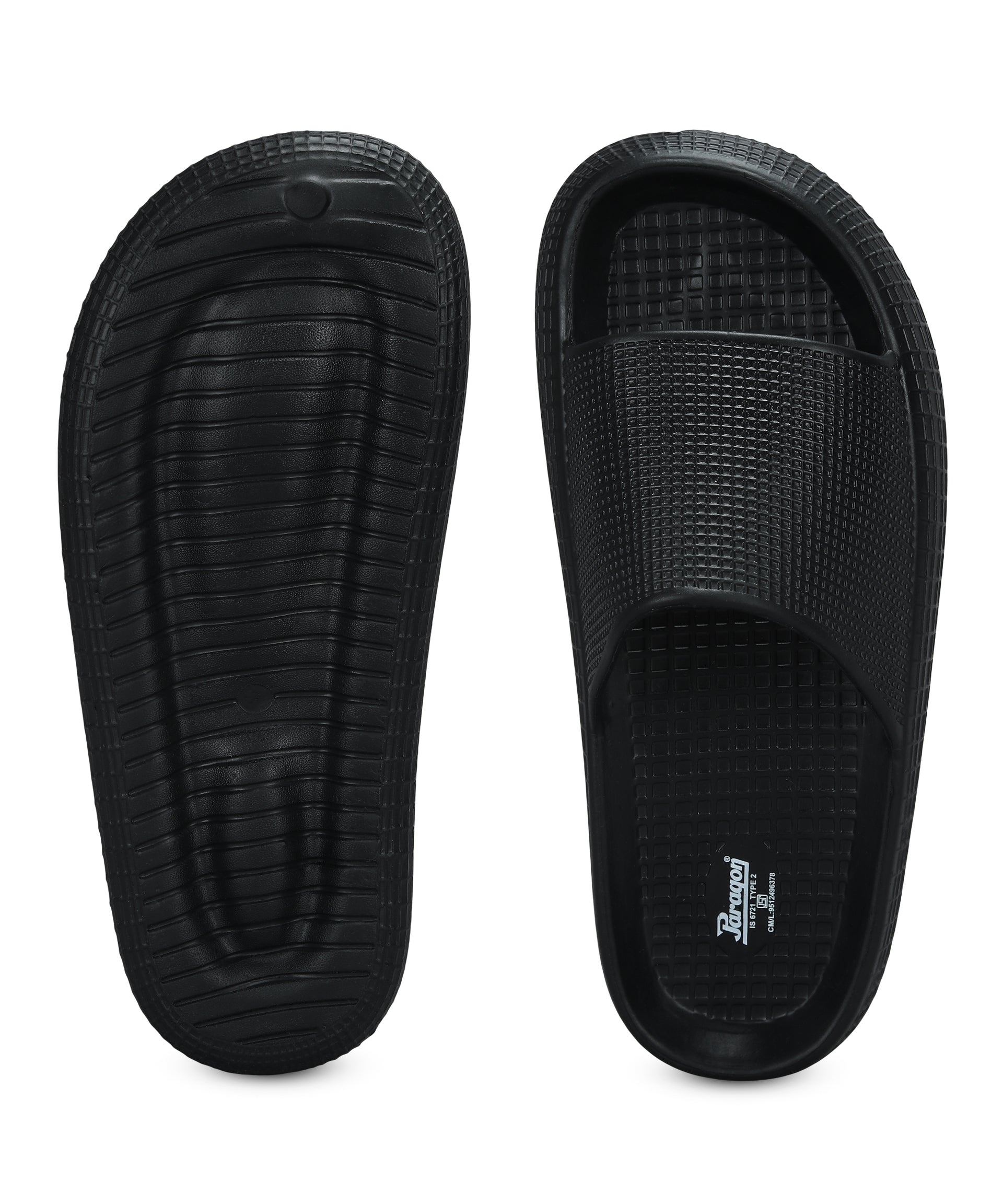 Paragon  K10912G Men Casual Sliders | Stylish Trendy Lightweight Slides | Casual &amp; Comfortable Slippers | For Everyday Use