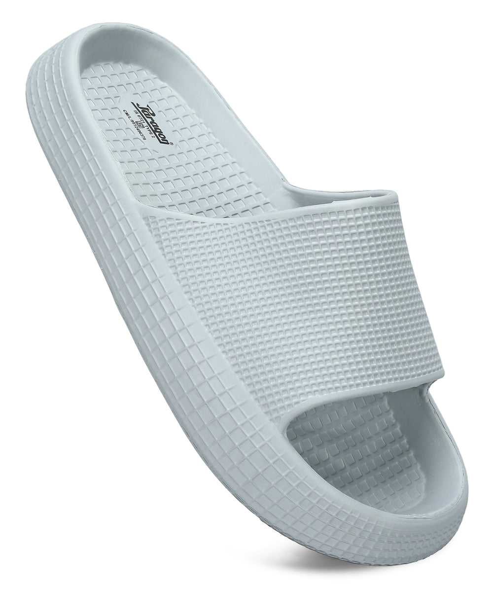 Paragon  K10912G Men Casual Sliders | Stylish Trendy Lightweight Slides | Casual &amp; Comfortable Slippers | For Everyday Use