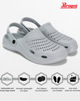 Paragon K10918G Men Casual Clogs | Stylish, Anti-Skid, Durable | Casual & Comfortable | For Everyday Use