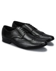 Paragon Men's Black Formal Shoes| Trendy, Durable & Sturdy for Outdoor Wear