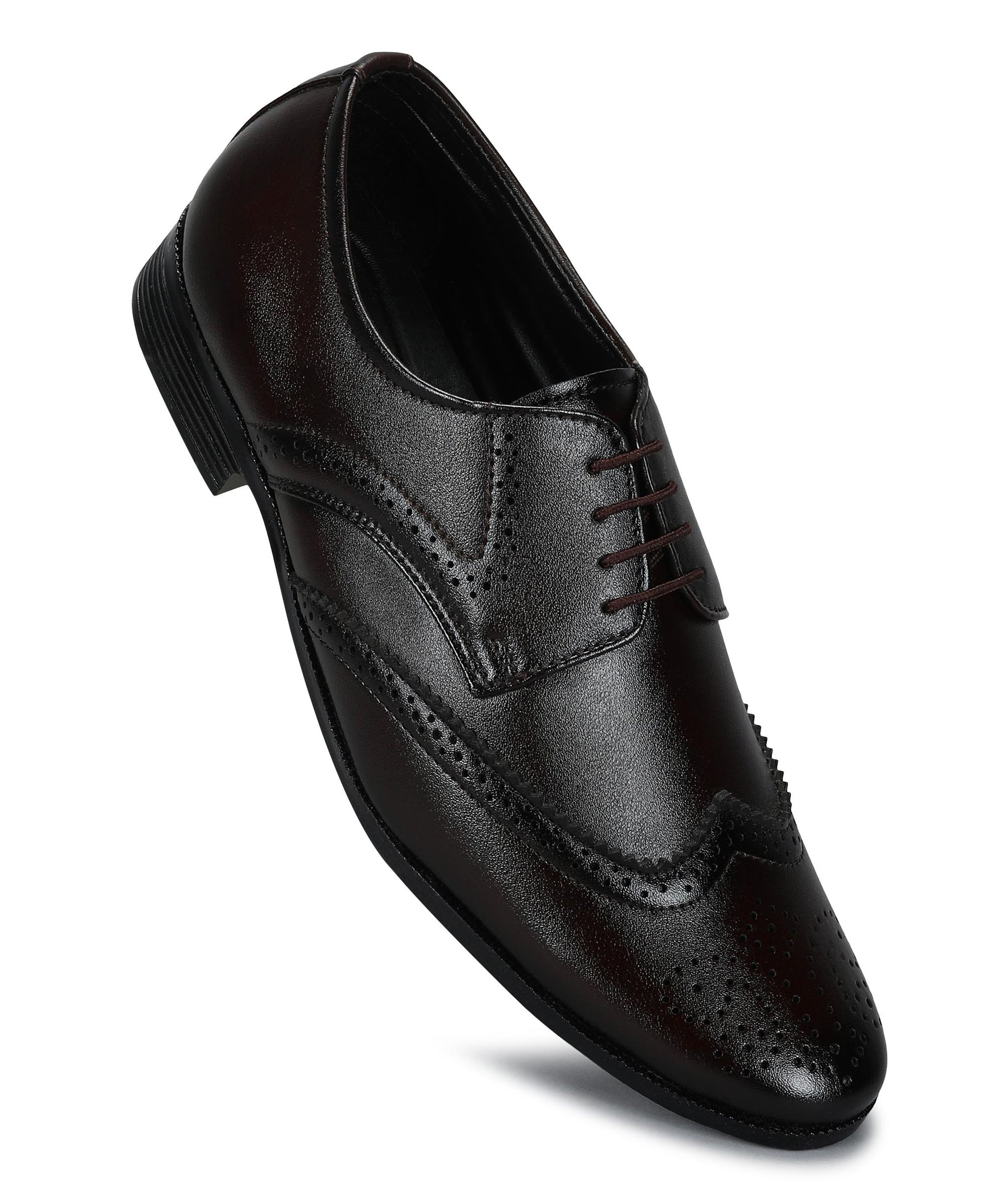 Paragon Men&#39;s Brown Formal Shoes| Trendy, Durable &amp; Sturdy for Outdoor Wear