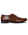 Paragon Men's Tan Formal Shoes| Trendy, Durable & Sturdy for Outdoor Wear