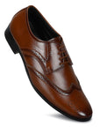 Paragon Men's Tan Formal Shoes| Trendy, Durable & Sturdy for Outdoor Wear