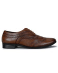 Paragon Men's Tan Formal Shoes| Trendy, Durable & Sturdy for Outdoor Wear