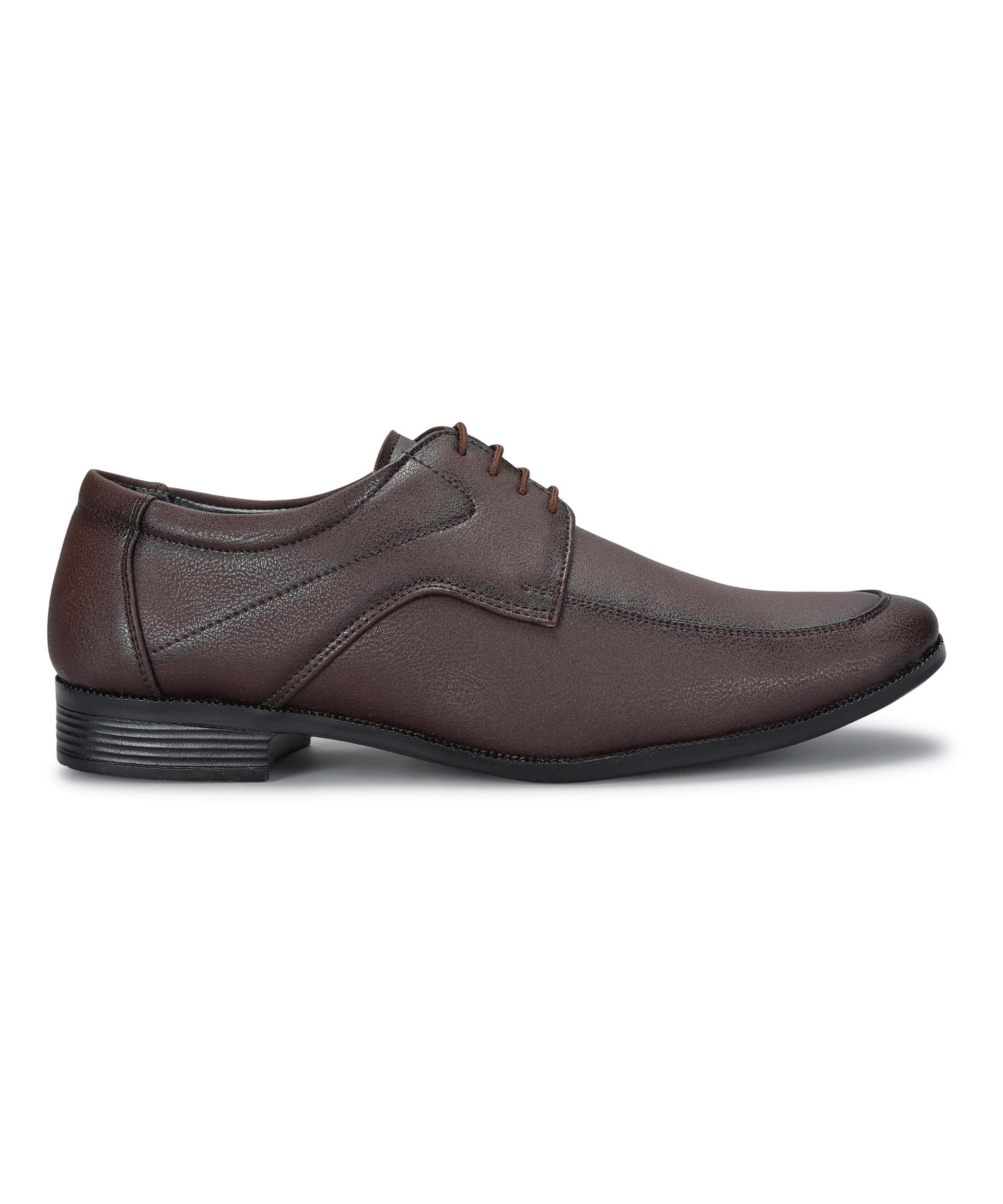 Paragon Men&#39;s Brown Formal Shoes with Laces| Durable &amp; Sturdy for Outdoor Wear