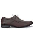 Paragon Men's Brown Formal Shoes with Laces| Durable & Sturdy for Outdoor Wear