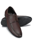 Paragon Men's Brown Formal Shoes with Laces| Durable & Sturdy for Outdoor Wear