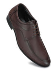 Paragon Men's Brown Formal Shoes with Laces| Durable & Sturdy for Outdoor Wear