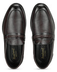 Paragon Men's Brown Formal Loafer Shoes | Cushioned Sole & Sturdy Construction