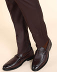Paragon Men's Brown Formal Loafer Shoes | Cushioned Sole & Sturdy Construction